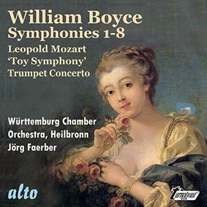 Boyce / Wurttemburg Chamber Orchestra / Heilbronn - Symphonies 1-8 / L. Mozart: